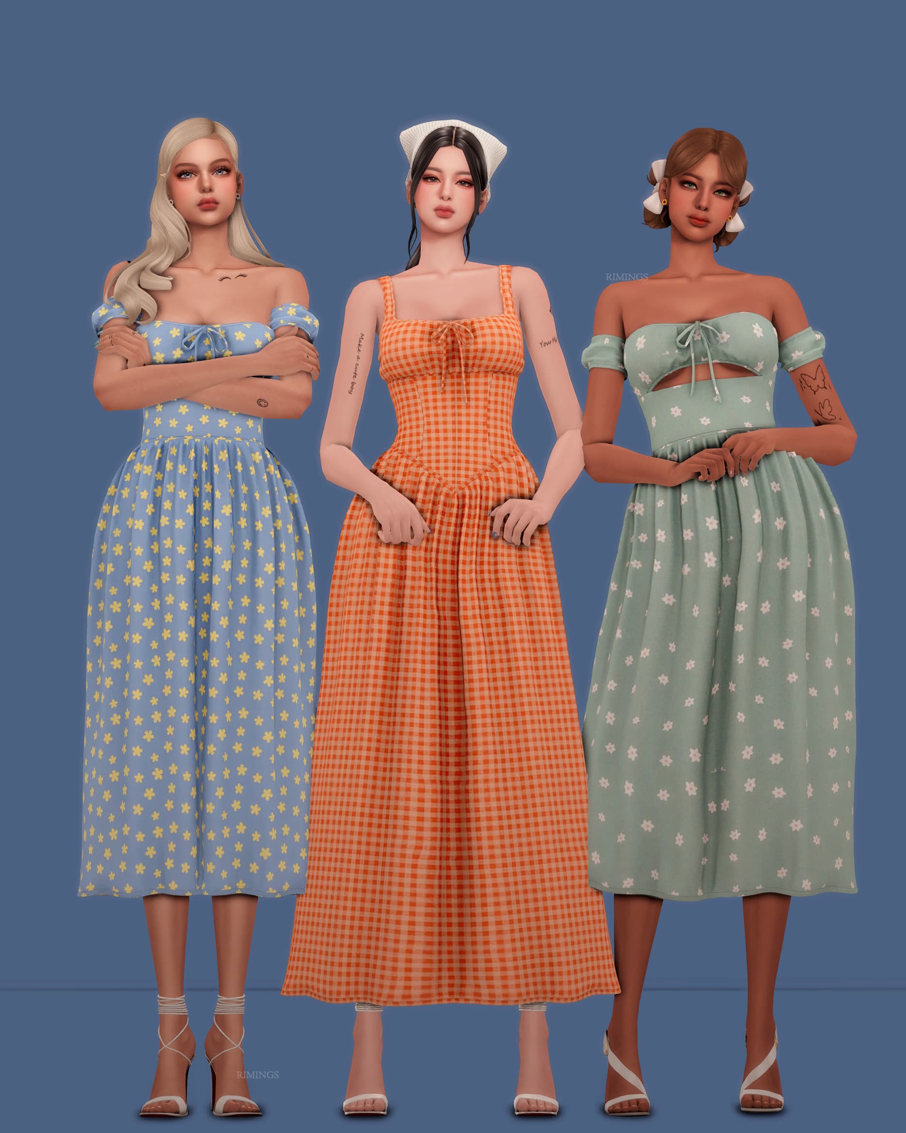 Галерея мода Сет платьев My Sun Dress Season #2